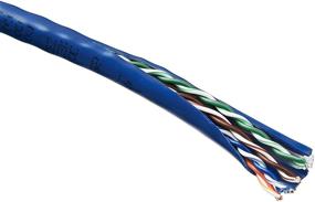 img 2 attached to 🔵 Affordable and Reliable: 1000-Foot Blue Amazon Basics Cat6 Ethernet Solid Bulk Cable (23 AWG, UTP)