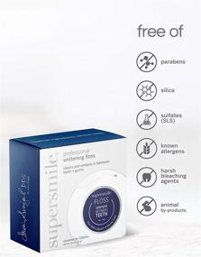 img 1 attached to Supersmile Professional Whitening Dental Floss: Achieve a Brighter Smile with Ease