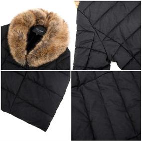 img 1 attached to Bellivera Leather Puffer Padding Detachable