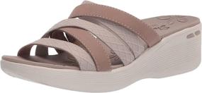img 4 attached to Skechers Modern Comfort Womens PIER LITE Fading