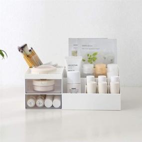 img 2 attached to 🗄️ Dalanpa Drawer Organizer for Cosmetics and Desk Storage - Caddy Box