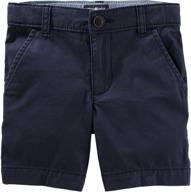 👦 front short explorer boys' clothing for active little stretch shorts logo
