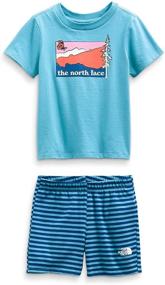 img 2 attached to 👕 Cotton Critter Boys' Clothing Sets by North Face for Toddlers