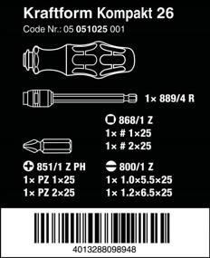 img 3 attached to 🔧 Веры 5051025001 KK 26 7-в-1 Bitholding отвертка: Съемное крепление бойка, серебряный.