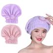 drying plopping turban girl 2 purple logo