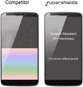 img 3 attached to Supershieldz (3 шт.) Защитное стекло с усиленным противоударным эффектом 📱 для Motorola One 5G - Антицарапайки, без пузырей
