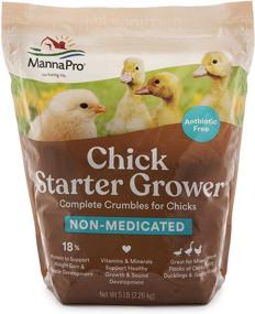 img 4 attached to 🐣 Manna Pro Non-Medicated Chick Starter Feed - Duck and Chick Supplies, 5 Pounds