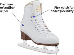 img 3 attached to ⛸️ Jackson Ultima Artiste Ice Skates with Mark IV Blade - For Women, Girls, Men, and Boys