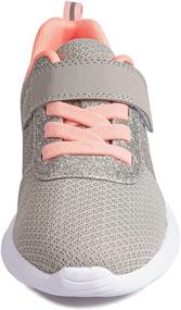 img 2 attached to 👟 Sparkling Glitter Harvest Land Girls Sneakers: Stylish and Breathable Slip-on Tennis Shoes for Active Kids (Toddle/Little Kids/Big Kids)