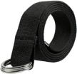 gelante canvas military women 2052 black xl men's accessories for belts logo