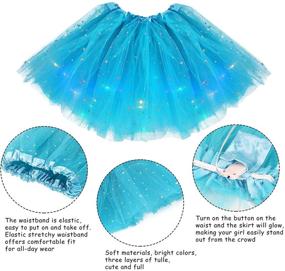 img 1 attached to 👸 Magic Princess Dancing Ballet Girls' Clothing and Skirts Collection