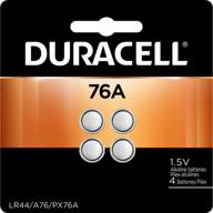 🔋 батарейка duracell 76a щелочная (4 штуки) логотип