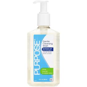 img 2 attached to Purpose Gentle Cleansing Wash: 12-Ounce Pump Bottles (Pack of 2) - Effective Cleansing for All Skin Types