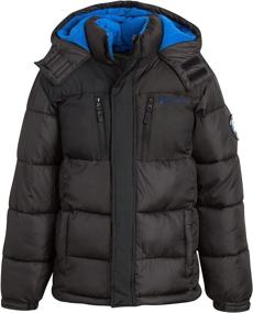 img 4 attached to 🧥 Оставайтесь теплыми и стильными этой зимой с зимней курткой Free Country для мальчиков!