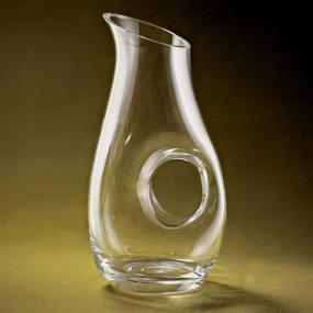 img 1 attached to 🍾 Stylish Lenox Tuscany Classics Pierced Pitcher - 48 Ounces, Clear: The Ultimate in Elegance for Serving Drinks!