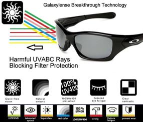 img 1 attached to 🕶️ Galaxy Holbrook Regular Polarized Men's Accessories: The Ultimate Sunglass & Eyewear Replacement