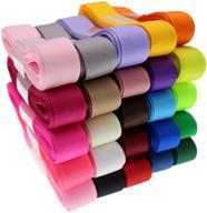 🎀 jesep 100 yards 5/8" soild grosgrain ribbon: perfect for boutique gift wrapping, diy crafts, and hair accessories logo