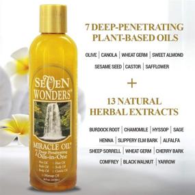 img 2 attached to 💪 Discover the Power of Century Systems Seven (7) Wonders Miracle Oil - 8 fl oz!
