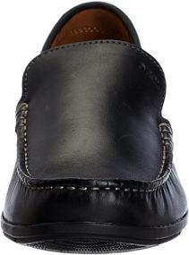 img 3 attached to 👞 Geox Msimon2 Slip Loafer Black: Comfortable and Stylish Men's Footwear