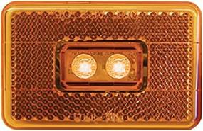 img 1 attached to 🔦 Пертерсон V170A Piranha Amber LED Подсвечник/Маркерный Свет с Рефлексом: Увеличенная безопасность и видимость