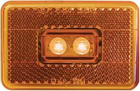 img 2 attached to 🔦 Пертерсон V170A Piranha Amber LED Подсвечник/Маркерный Свет с Рефлексом: Увеличенная безопасность и видимость