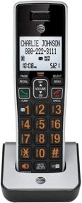 img 2 attached to 📞 AT&amp;T CL80113 DECT 6.0 Accessory Handset - Caller ID, Call Waiting - Black