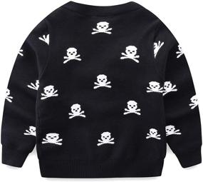 img 3 attached to 👕 Boys' Mud Kingdom Toddler Cardigan Sweater - Premium Clothing for Little Ones