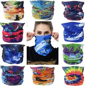 img 1 attached to 🎭 Cutewing Face Mask: Versatile Outdoor Bandanas for Hiking, Biking, & Sports