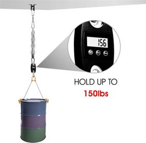 img 1 attached to 🥊 Yes4All Wood Beam Punching Bag Hanger - Heavy Bag Support for Boxing and MMA up to 150 lbs