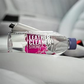 img 2 attached to GYEON Quartz Q²M LeatherCleaner Strong 500 ml - Effective and Gentle Leather Cleaner for All Leather Types - Eliminate Dirt and Oil, Ideal for Leather Protection