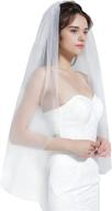 💍 ivory fingertip length women's wedding bridal accessories: complete your perfect look! logo