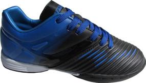 img 3 attached to Kids Liga Indoor Soccer Shoes by Vizari - Boys and Girls