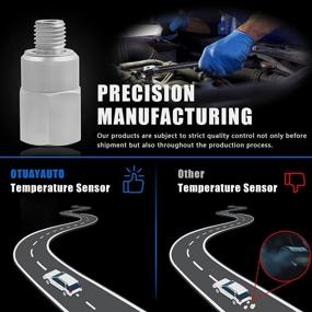 img 1 attached to Адаптер OTUAYAUTO LS Engine Swap M12 1.5 для датчика температуры охлаждающей жидкости 3/8 NPT | Совместим со следующими двигателями: LS1 LSX LS3 LM7 LR4 LQ4 LS6 L59 LQ9 LM4 L33 LS2 LH6 L92 L76 | OEM#551179.