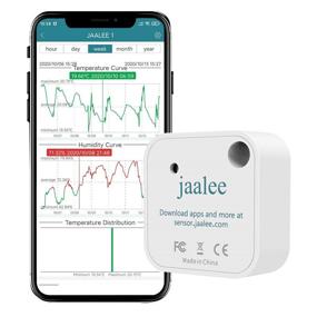 img 4 attached to 📊 jaalee Wireless Temperature/Humidity/Dewpoint/VPD Smart Sensor: The Ultimate Data Logger for Greenhouses, Growers, Refrigerators, Freezers, Fridges, and Guitars