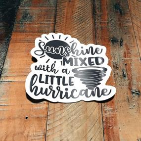 img 2 attached to Sunshine Mixed Little Hurricane Sticker Exterior Accessories