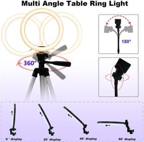 img 1 attached to Ampoulight Dimmable Adjustable Bluetooth Photography