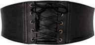 ayliss womens elastic corset black 5 women's accessories in belts logo