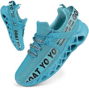 img 4 attached to 👟 Harrun Fashion Sneakers for Men - Athletic Running Shoes