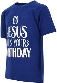 img 3 attached to 🎄 Go Jesus It's Your Birthday Christmas Shirt - Unique Baby Boys Edition