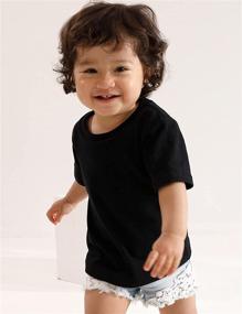 img 2 attached to DESIGN Kids Solid Cotton T Shirt Apparel & Accessories Baby Boys