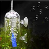 enhance fish tank oxygenation with ailindany aquarium air oxygen bubbler glass cup logo