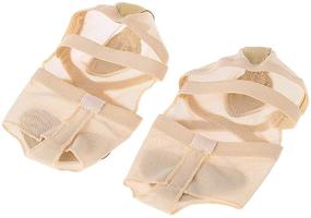 img 4 attached to Womens Stretch Lyrical Ballroom Practice Women's Shoes