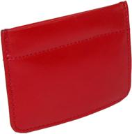effortlessly chic: facile frame leather pouch in various colors logo