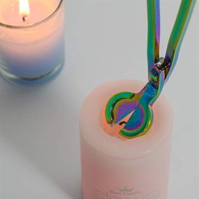 img 3 attached to 🕯️ Multicolor Tidelence Candle Accessory Set: 3-in-1 Tool Kit for Scented Candle Lovers