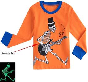 img 3 attached to Csbks Novelty Skeleton T Shirt Cotton Boys' Clothing and Tops, Tees & Shirts