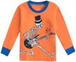 csbks novelty skeleton t shirt cotton boys' clothing and tops, tees & shirts logo