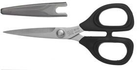 img 1 attached to Kai 5.5-inch Scissors with Blade Cap - Model 5135-WC