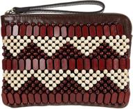 patricia nash cassini wristlet natural women's handbags & wallets in wristlets logo