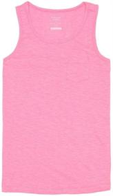 img 1 attached to 👚 Slub Pocket Tank for Girls by French Toast