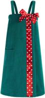 zexxxy girls bath wrap towel adjustable bathrobe with polka dot bow cover up, sizes 4-14 years logo